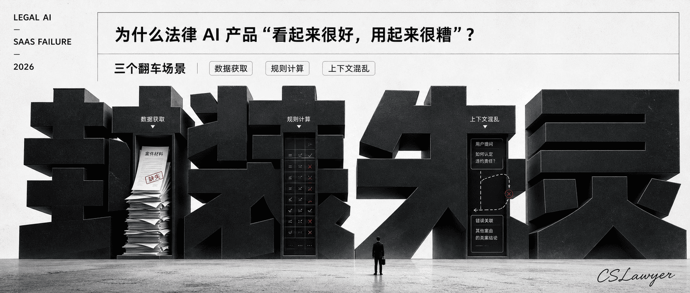 为什么法律 AI 产品